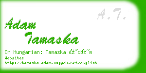 adam tamaska business card